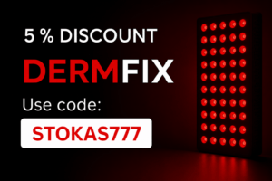 Dermfix 5 proc. nuolaidos kodas